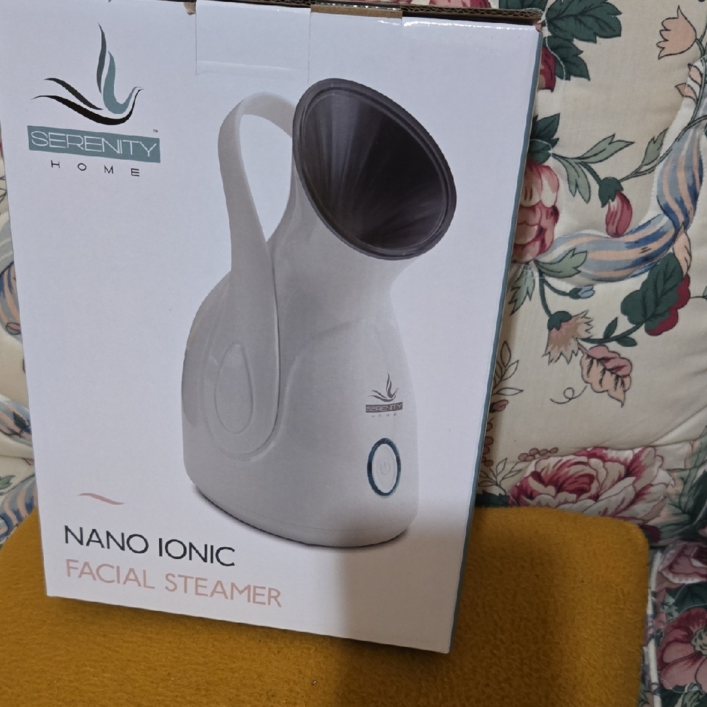 Serenity Home Nano Ionic Facial Steamer - White